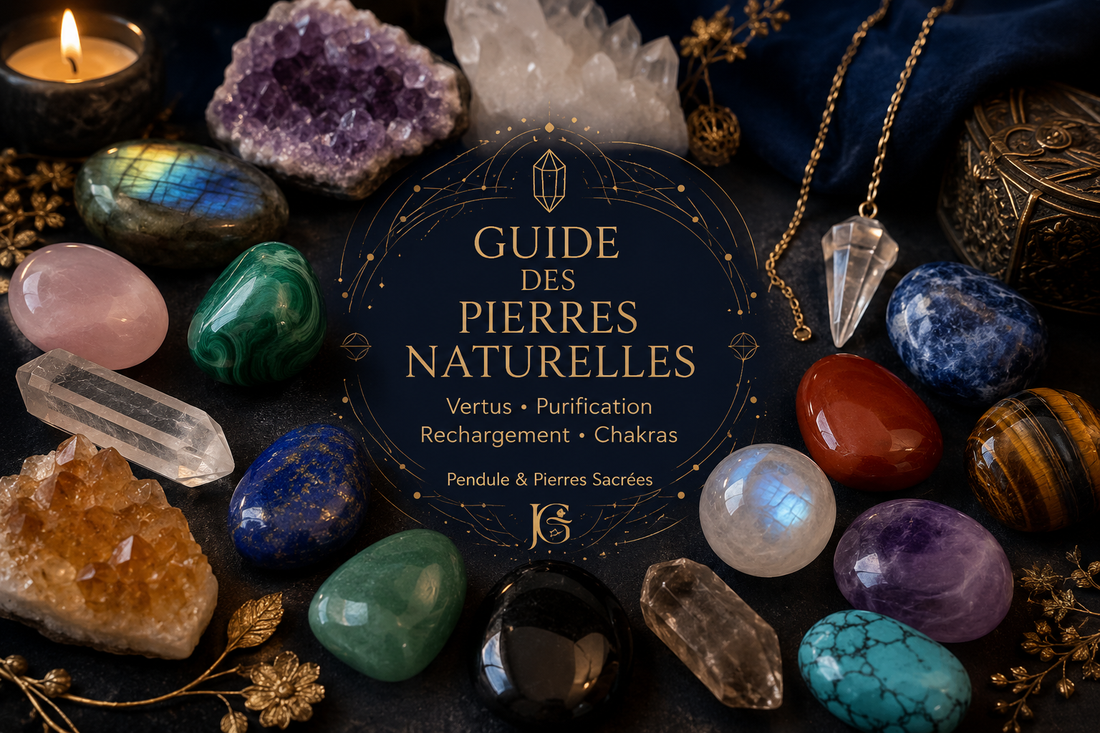 💎 Guide des pierres naturelles