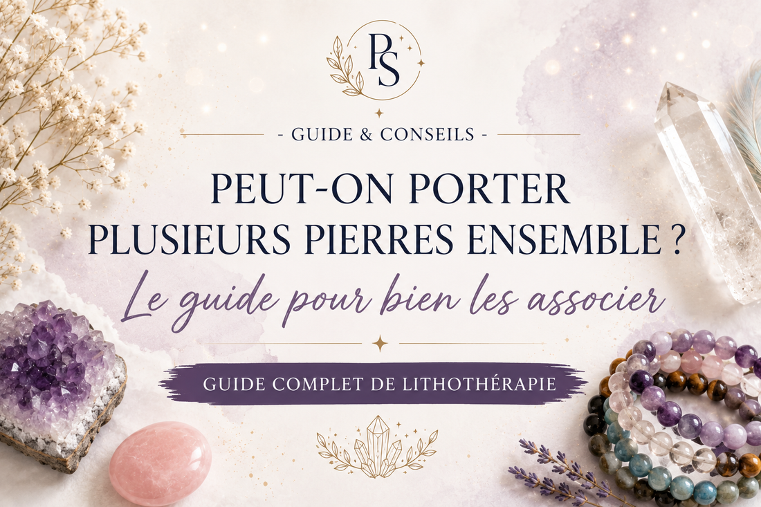 Peut-on porter plusieurs pierres ensemble ? Le guide pour bien les associer