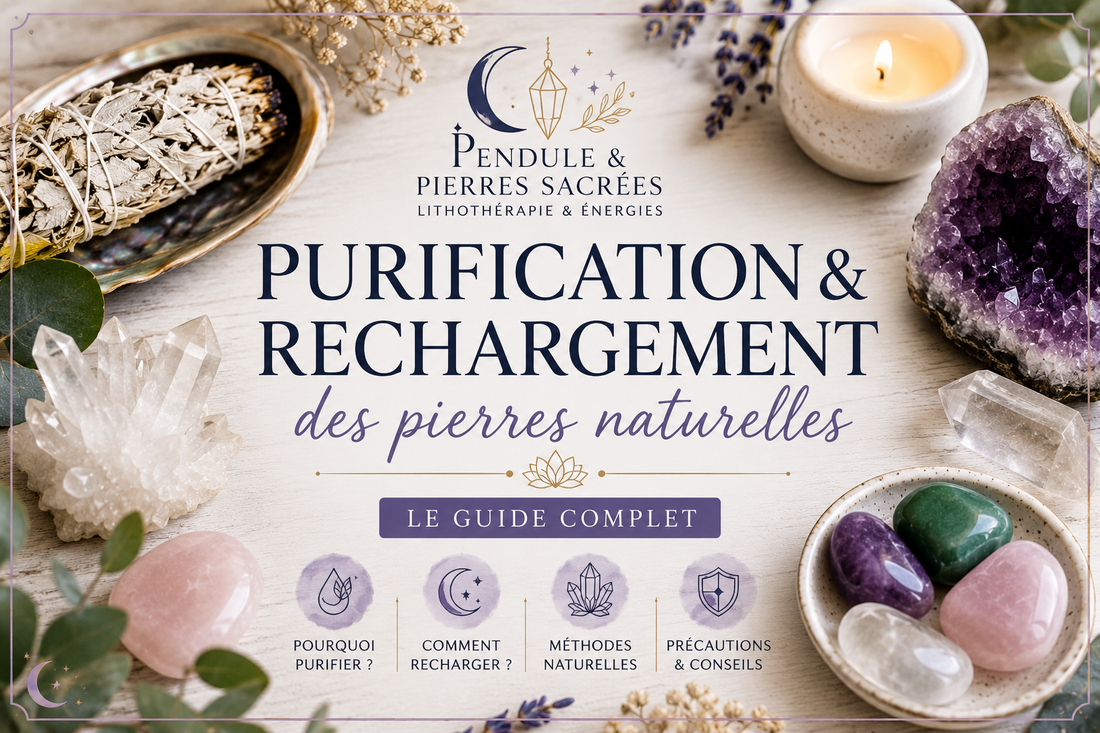 Purification et rechargement des pierres naturelles : le guide complet