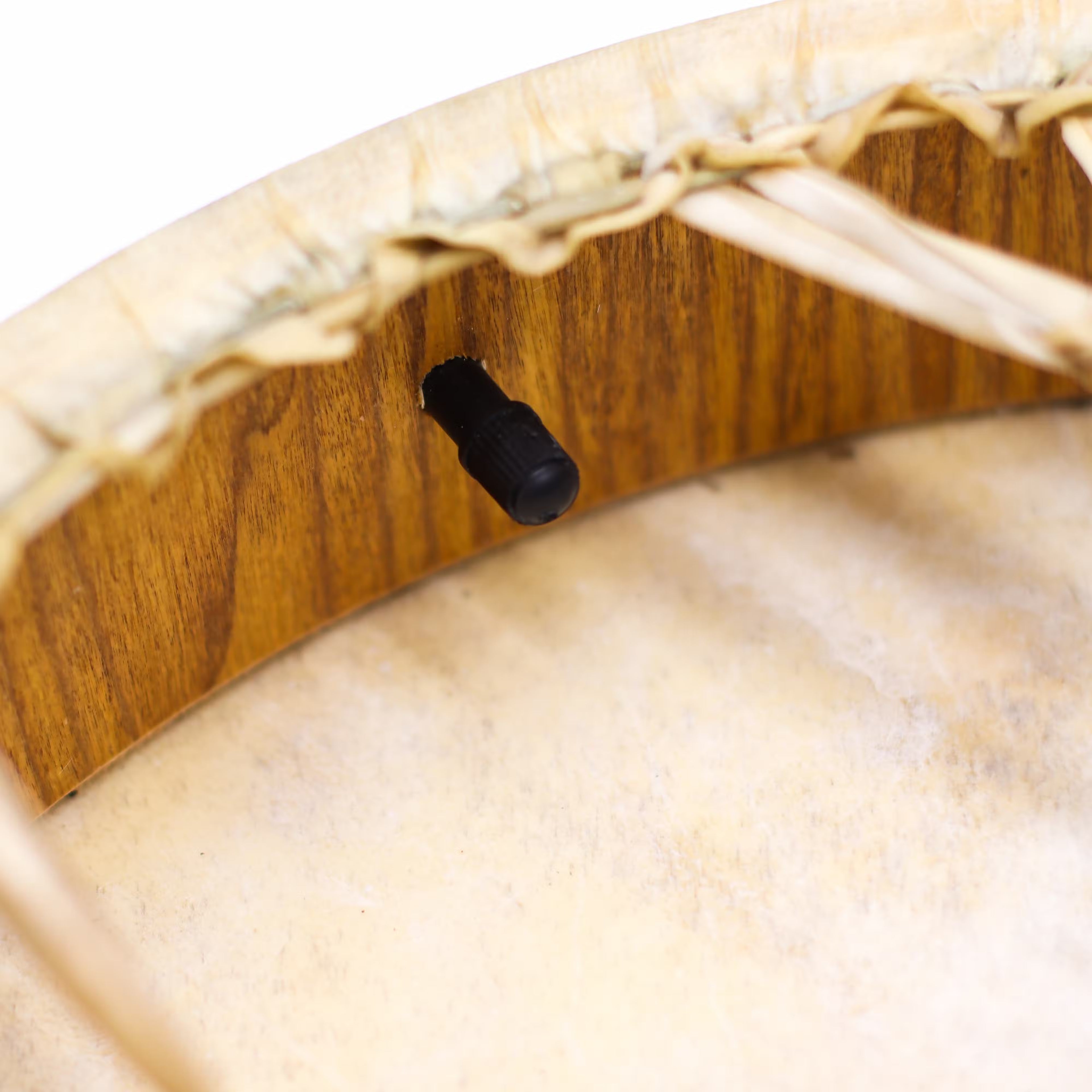 Esprit du Loup – Tambour Chamanique avec Baguette – Accordable – 40 cm