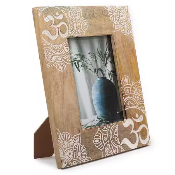 Cadre Photo Lrg en Bois de Manguier (pour 13x18cm) 28x23x2cm