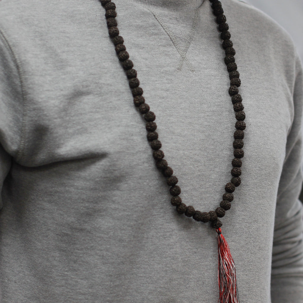 Mala Rudraksha - Noir