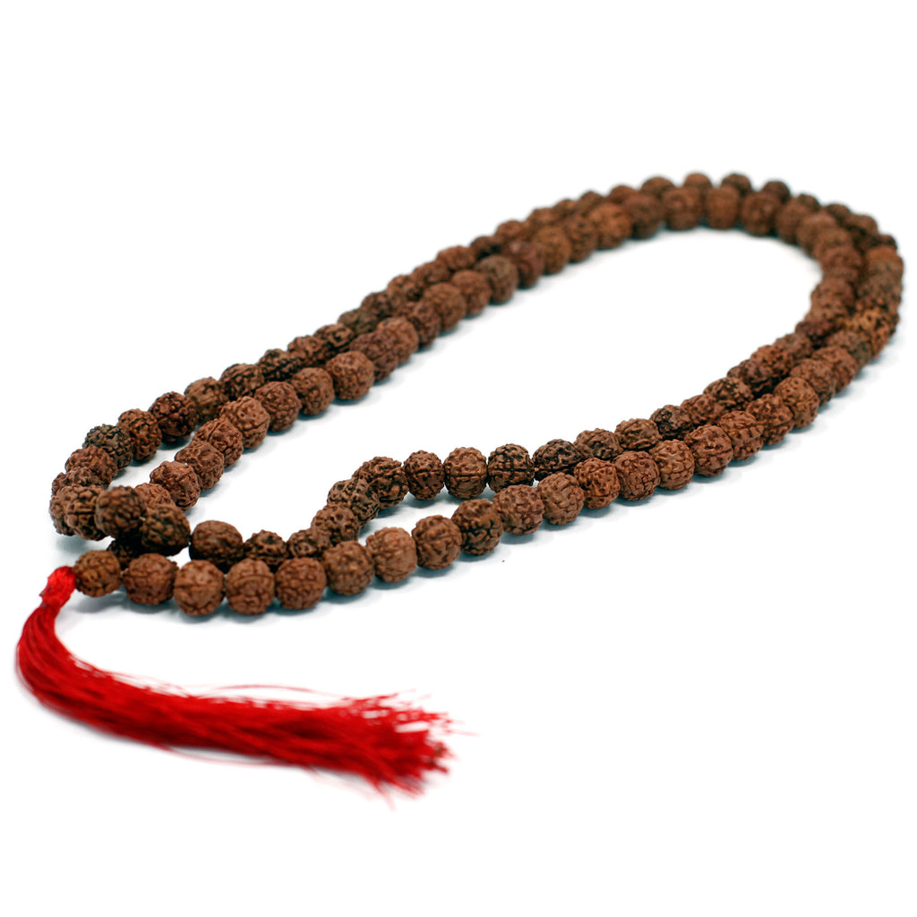 Mala Rudraksha - Marron