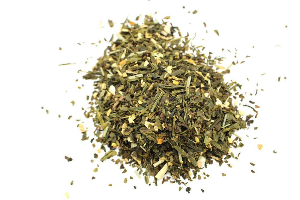 Thé vert classique au citron et au gingembre BIO