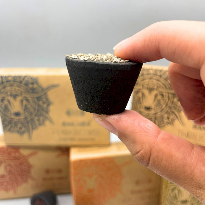Tasses de Résine de Banjara (boite de 6 coupelles )
