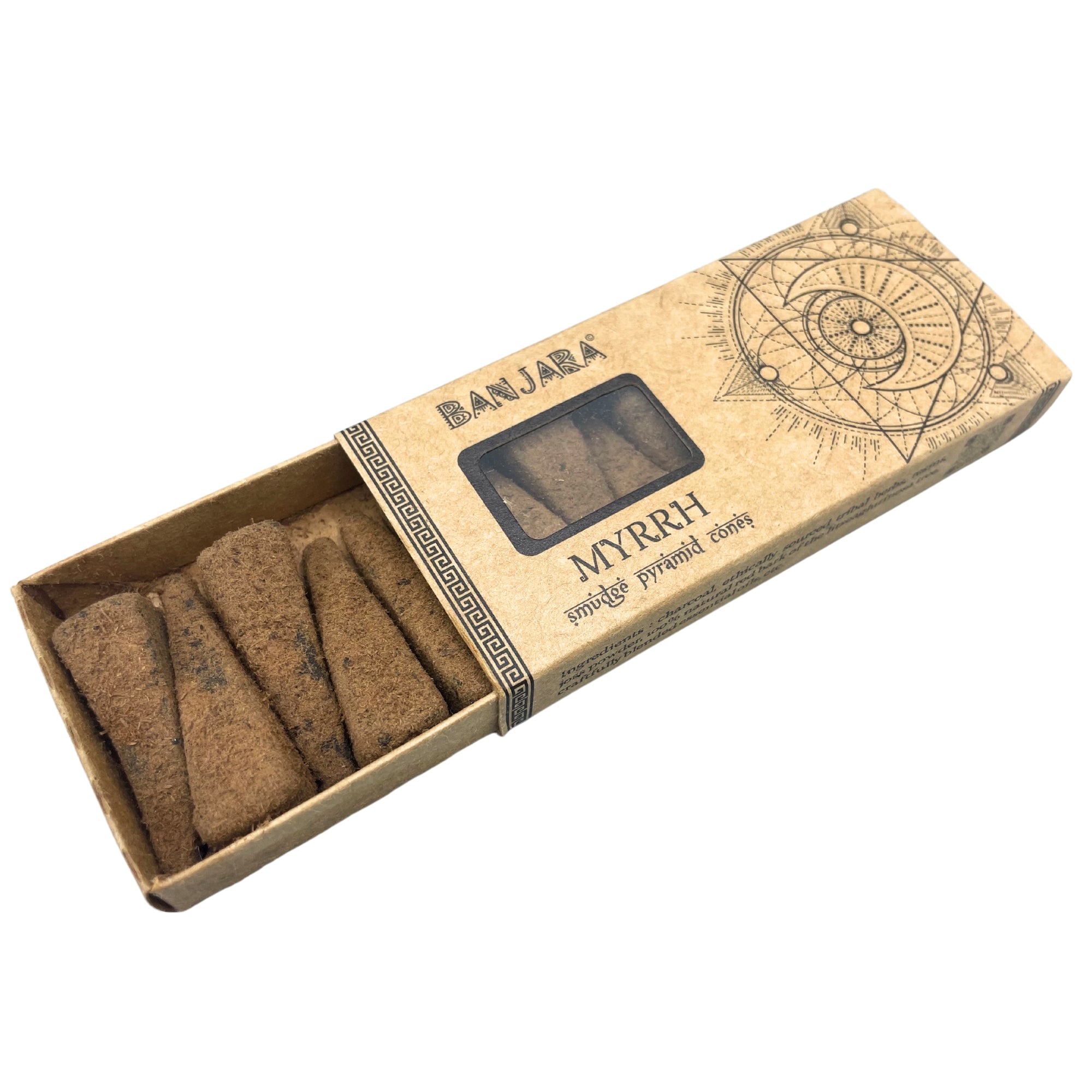 Cônes Pyramidaux Banjara Smudge ( 10 cônes )