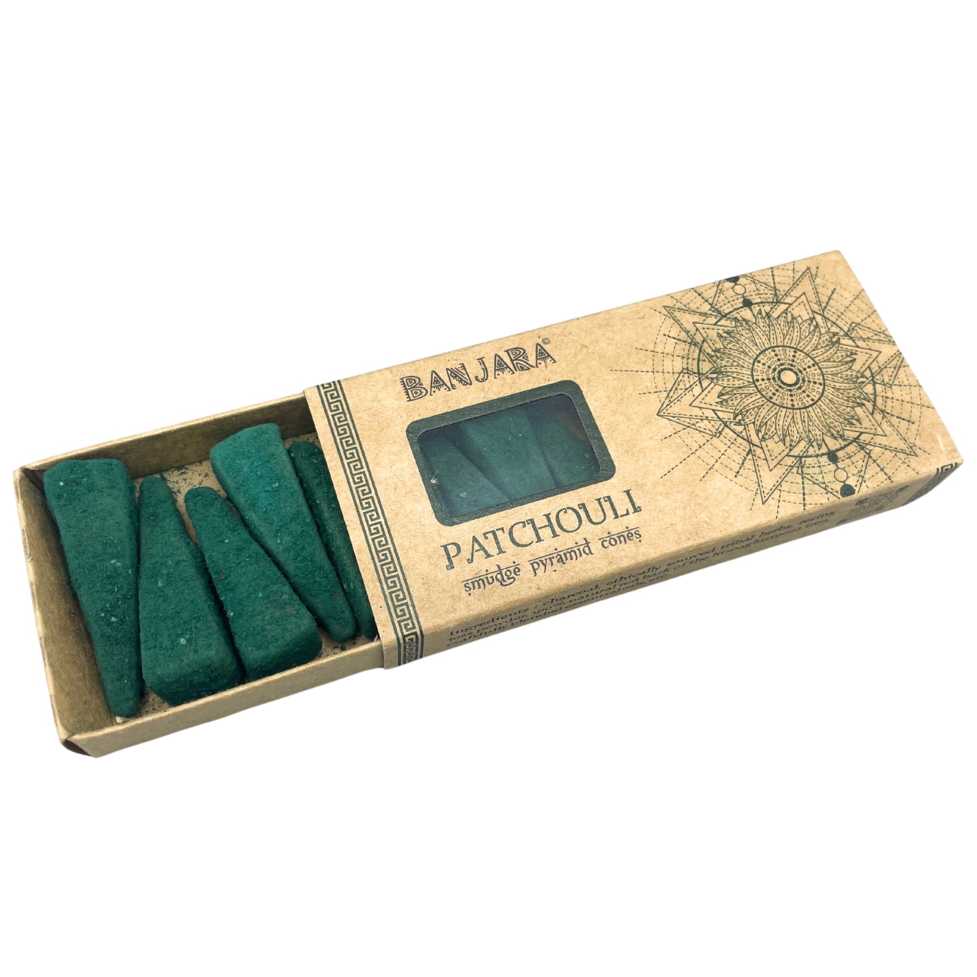 Cônes Pyramidaux Banjara Smudge ( 10 cônes )
