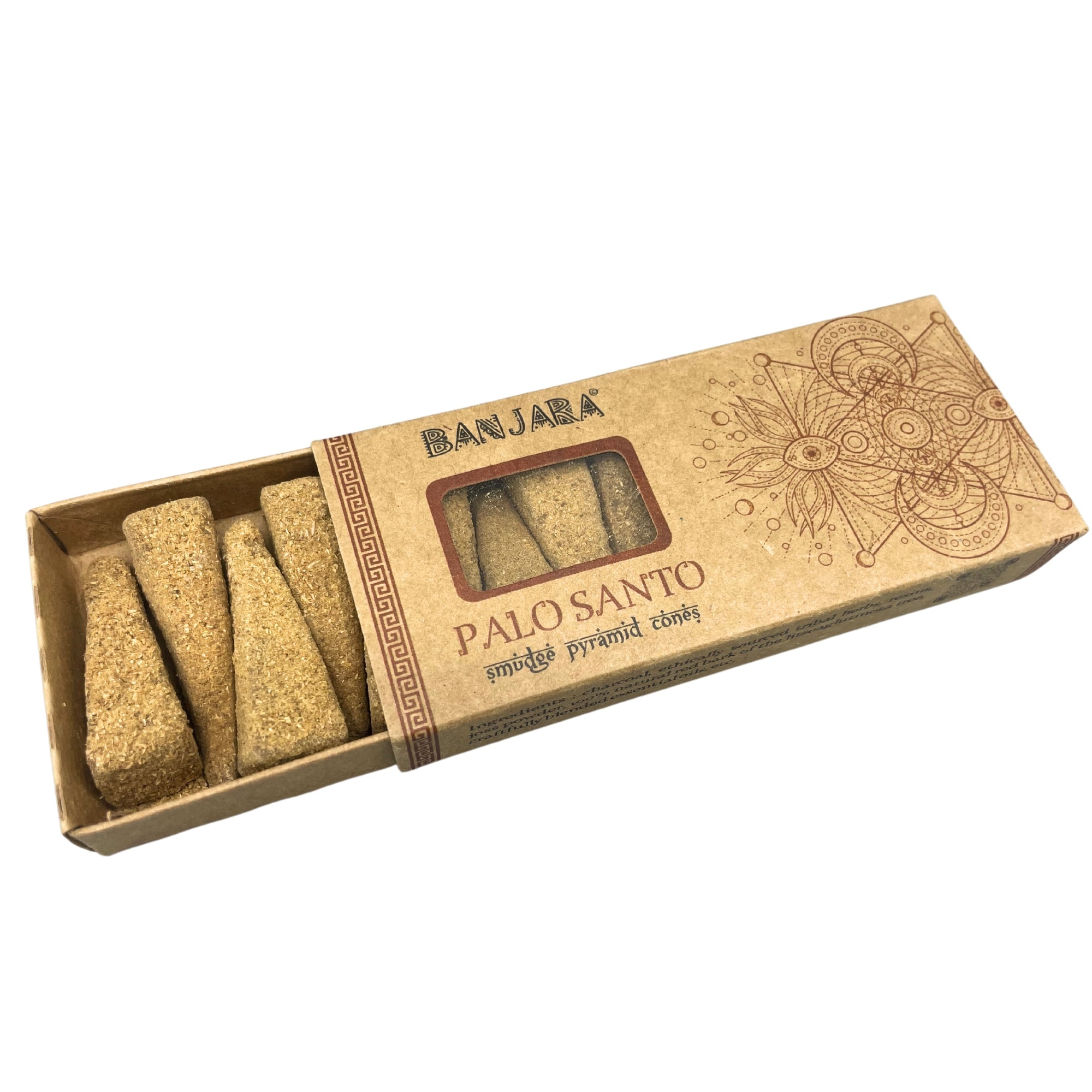 Cônes Pyramidaux Banjara Smudge ( 10 cônes )