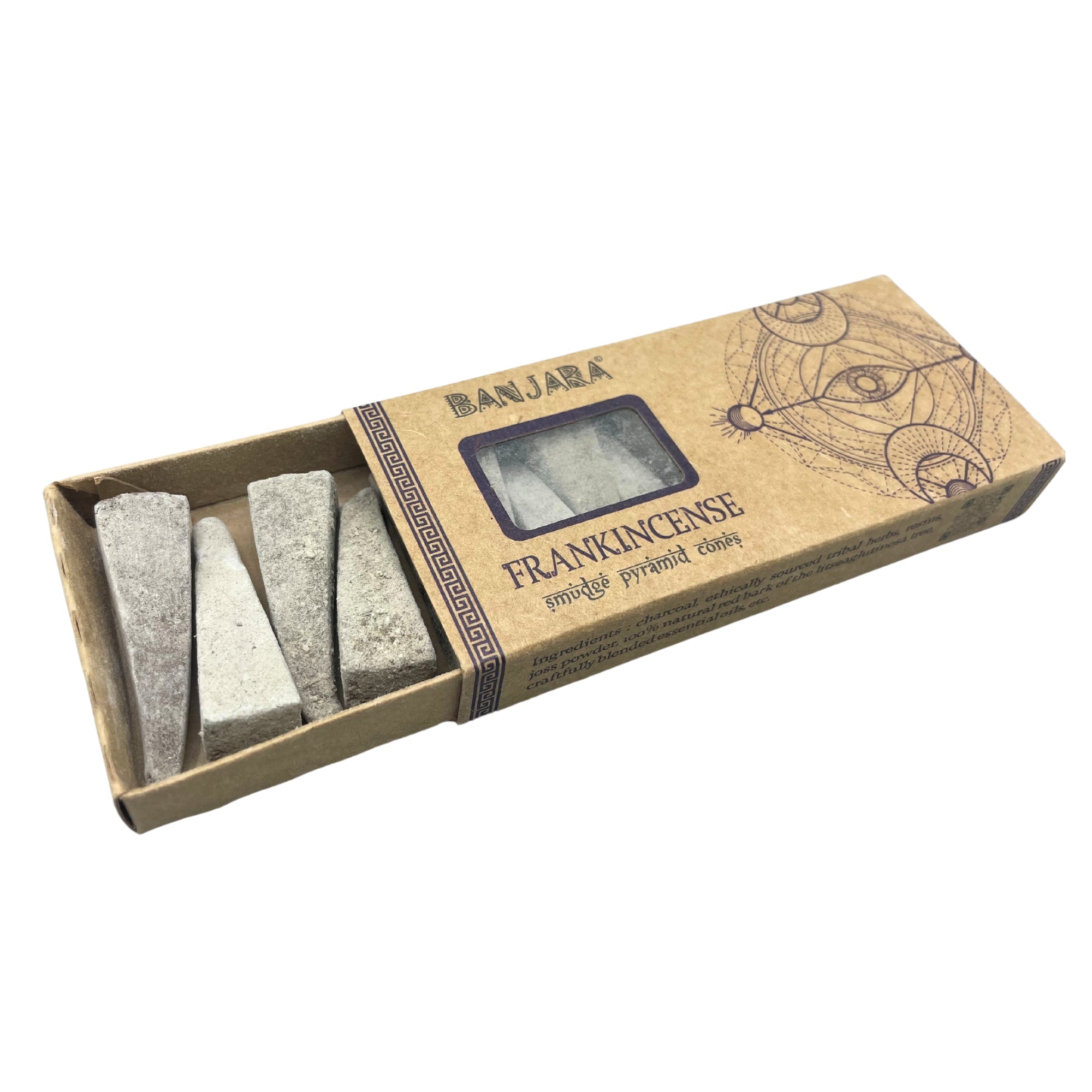 Cônes Pyramidaux Banjara Smudge ( 10 cônes )