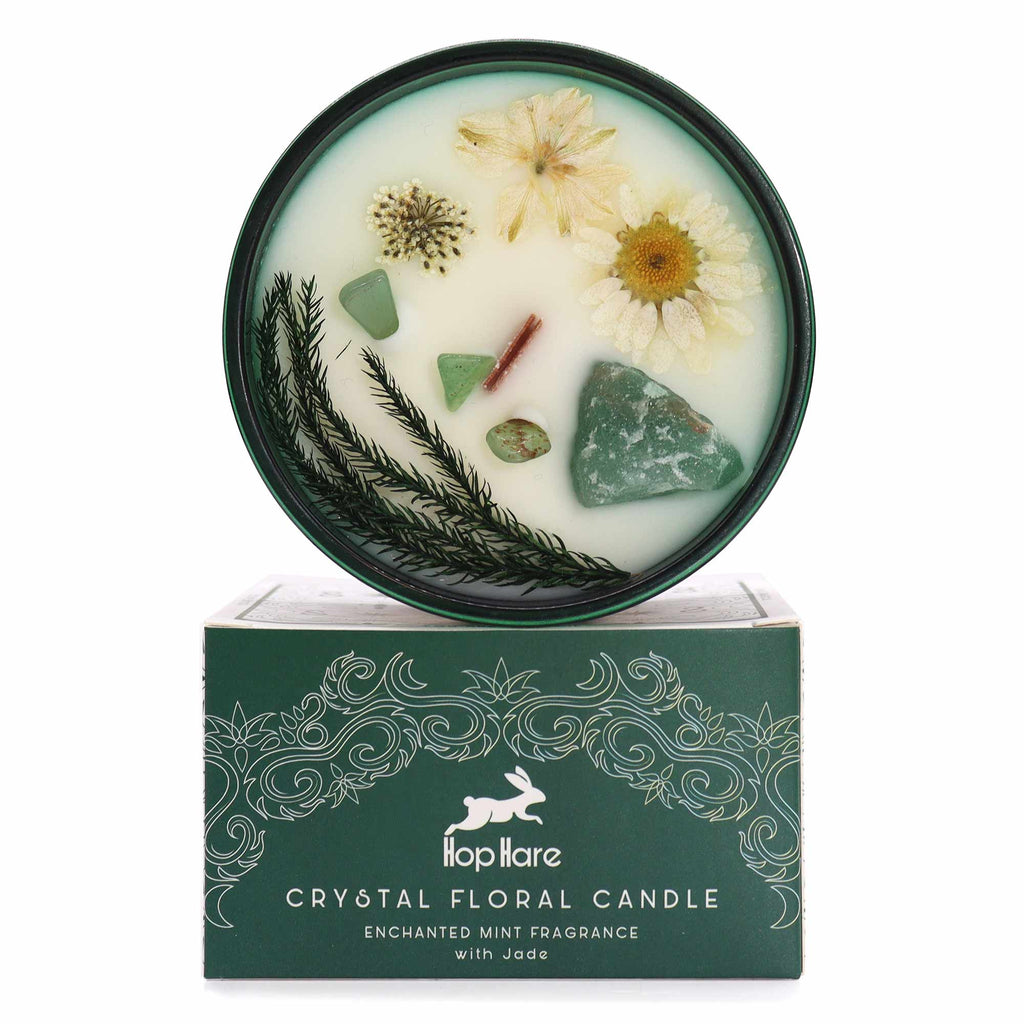Bougies Florales & Gemmes en Cristal Hop Hare