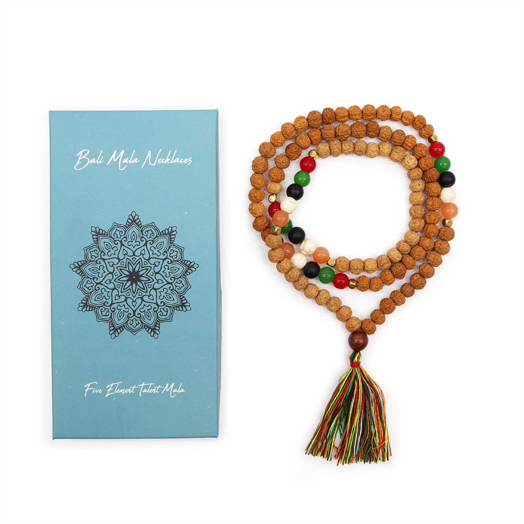 Collier Bali Mala - Talent des Cinq Éléments