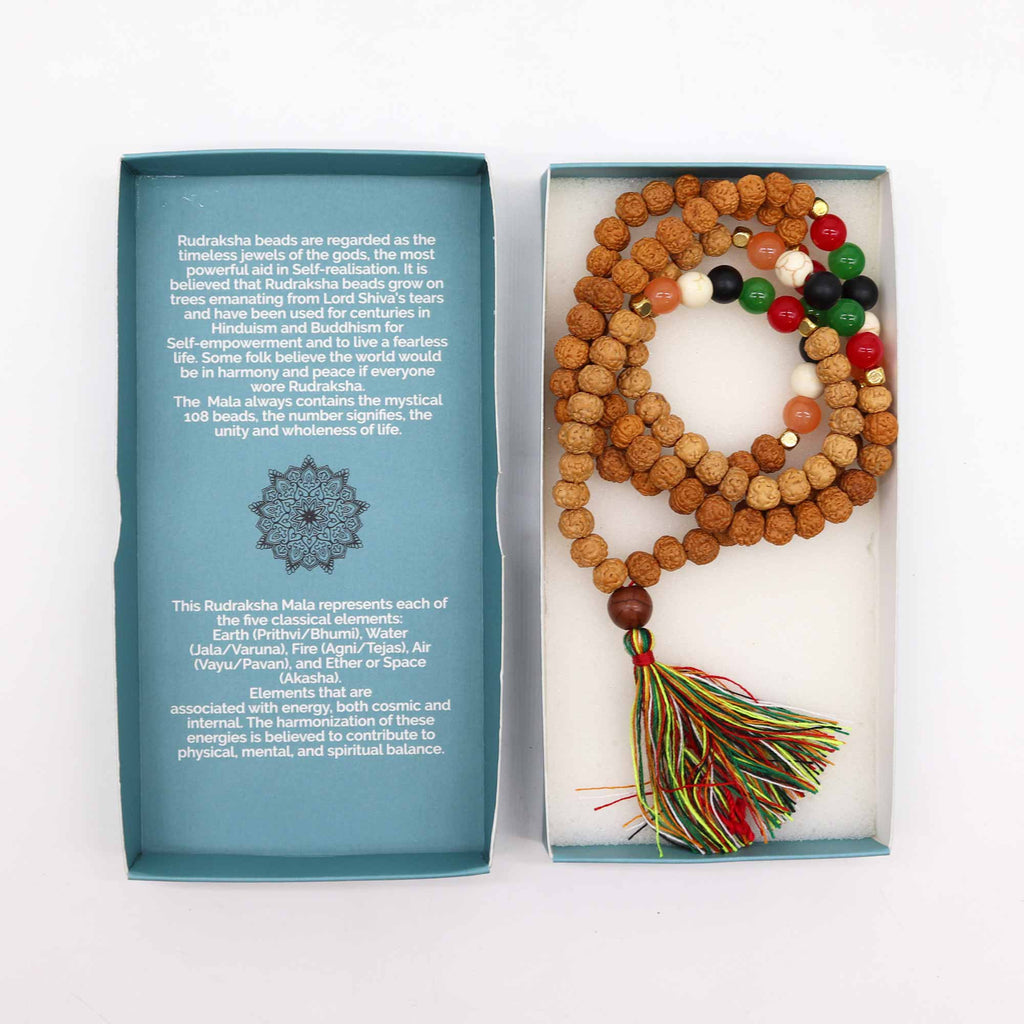 Collier Bali Mala - Talent des Cinq Éléments