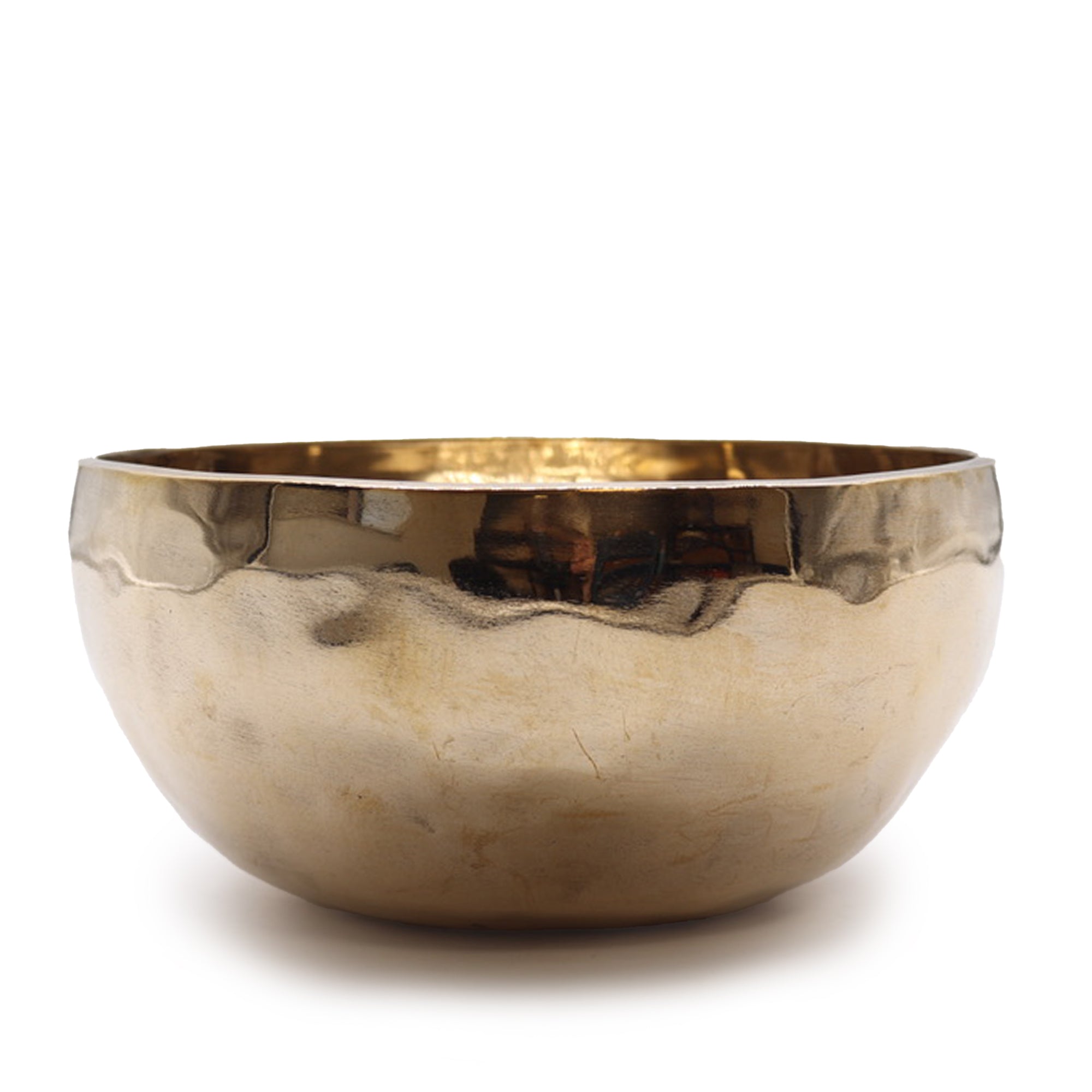 Bol Chantant Fait Main en Métal Cloche Brillant ( 13 / 15 / 17 / 21 cm )