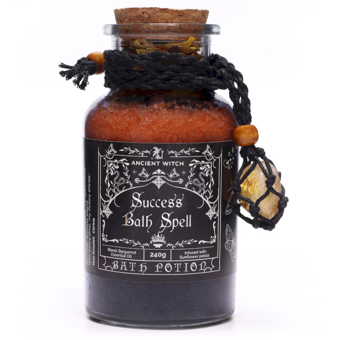 Potion De Bain De Sorcière Ancienne & Amulette