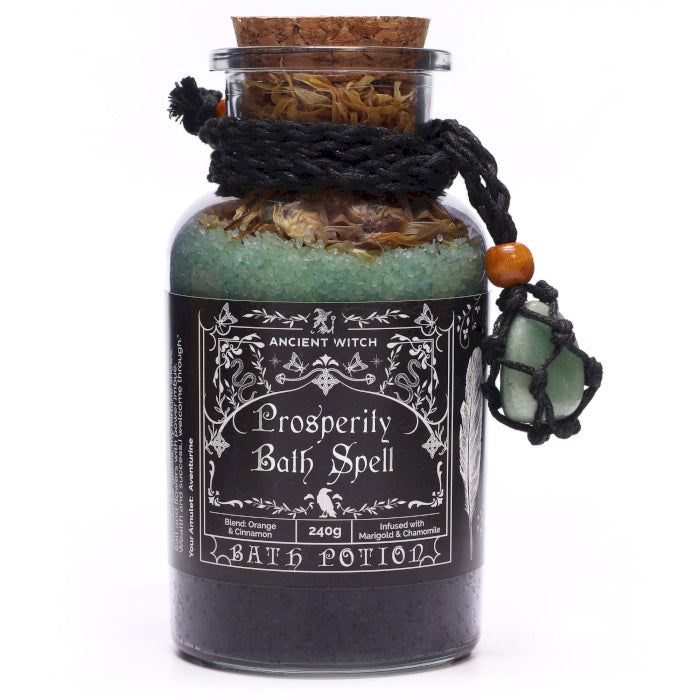 Potion De Bain De Sorcière Ancienne & Amulette