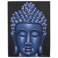 Tableau Bouddha - Finitions Sable Bleu