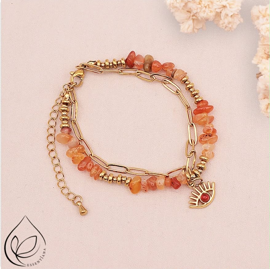 BRACELET HORUS DORÉ