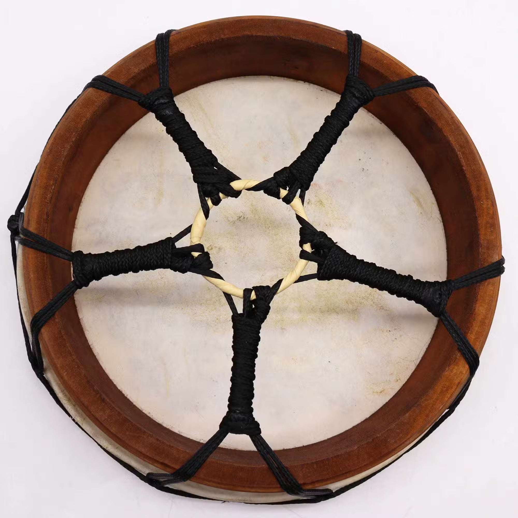 Tambour Chamanique Main de Fatma avec Baguettes - 30cm
