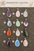 Collier Pendentif Goutte