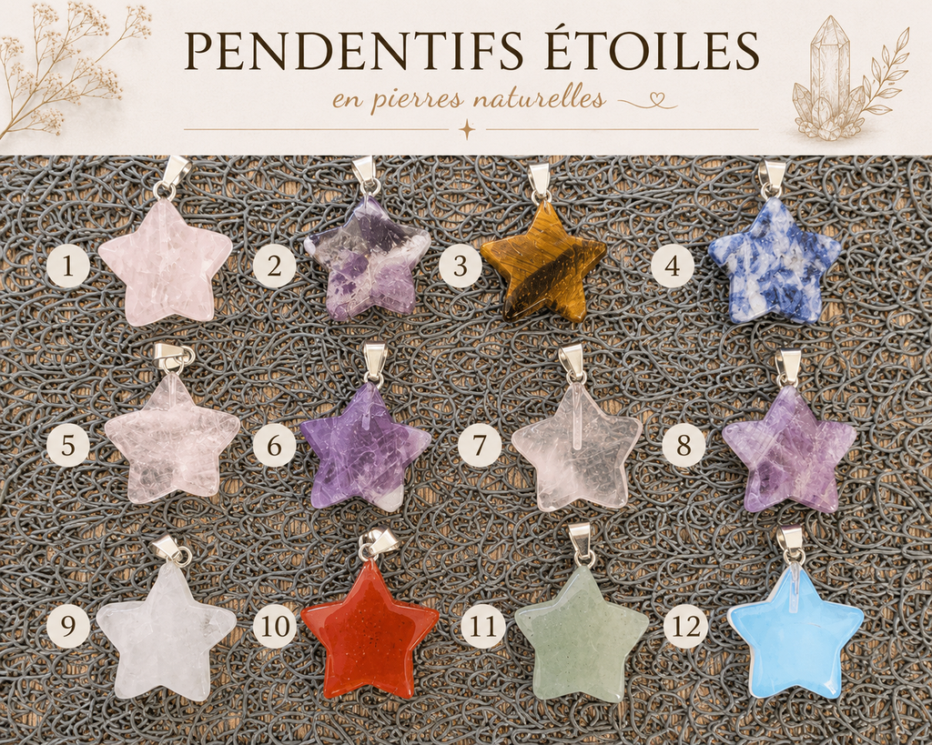 Collier Pendentif Etoile
