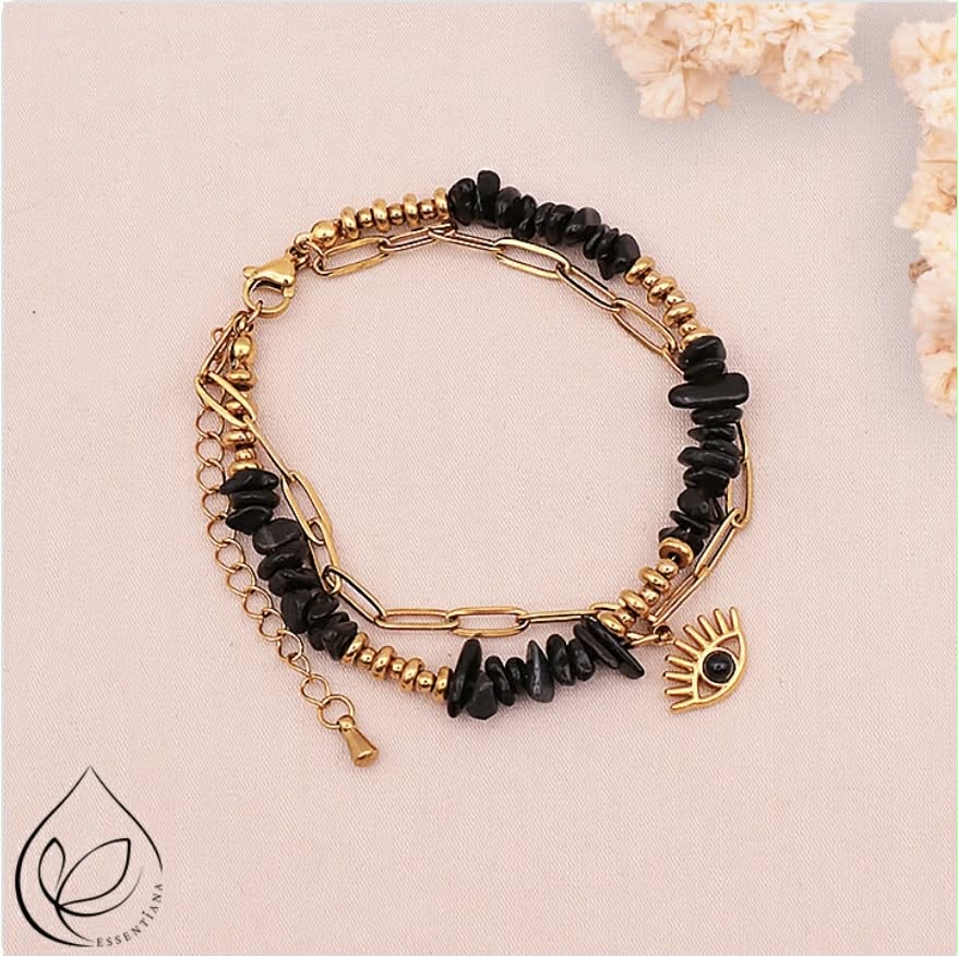 BRACELET HORUS DORÉ