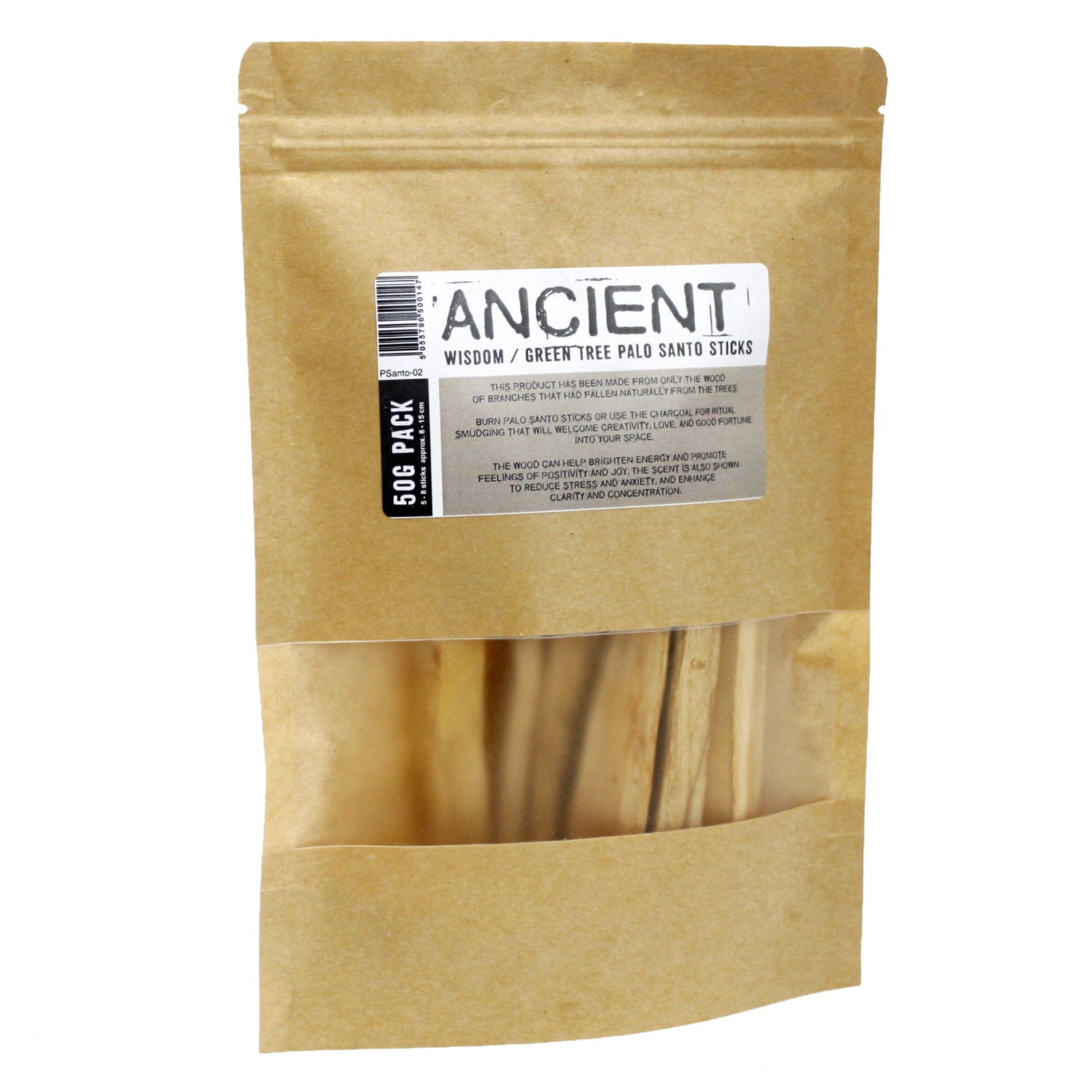 50g Palo Santo Arbre Vert 5-8 Bâtonnets
