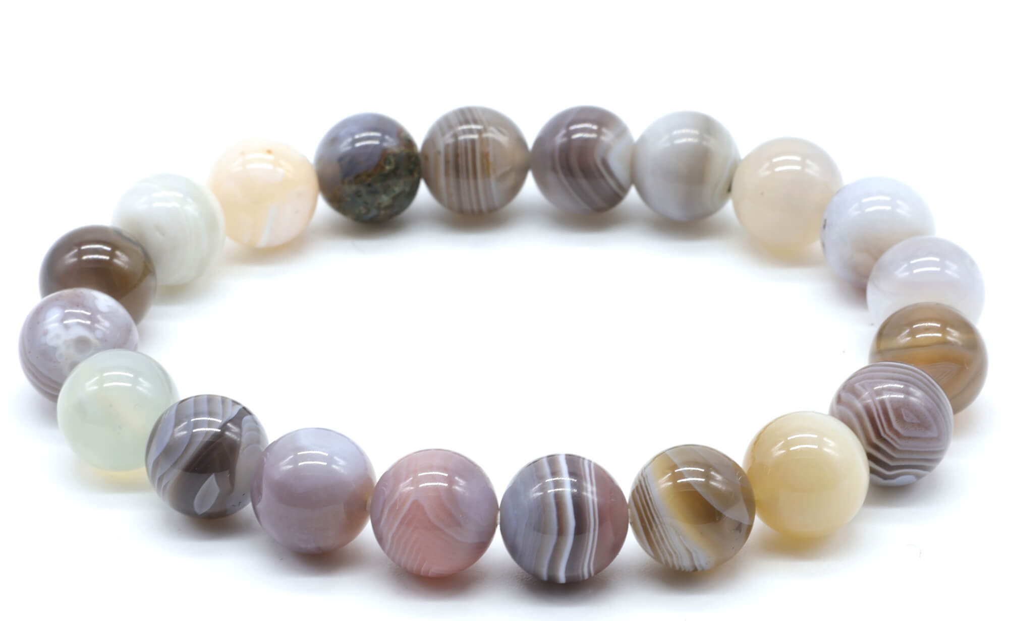 Bracelet Agate Botswana ‘AA’