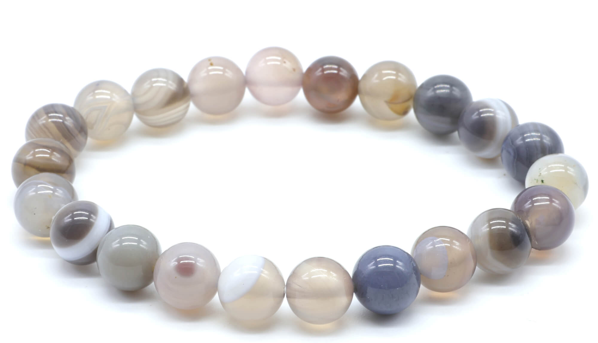 Bracelet Agate Botswana ‘AA’