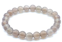 Bracelet Agate Grise