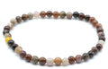 Bracelet Agate Fossile