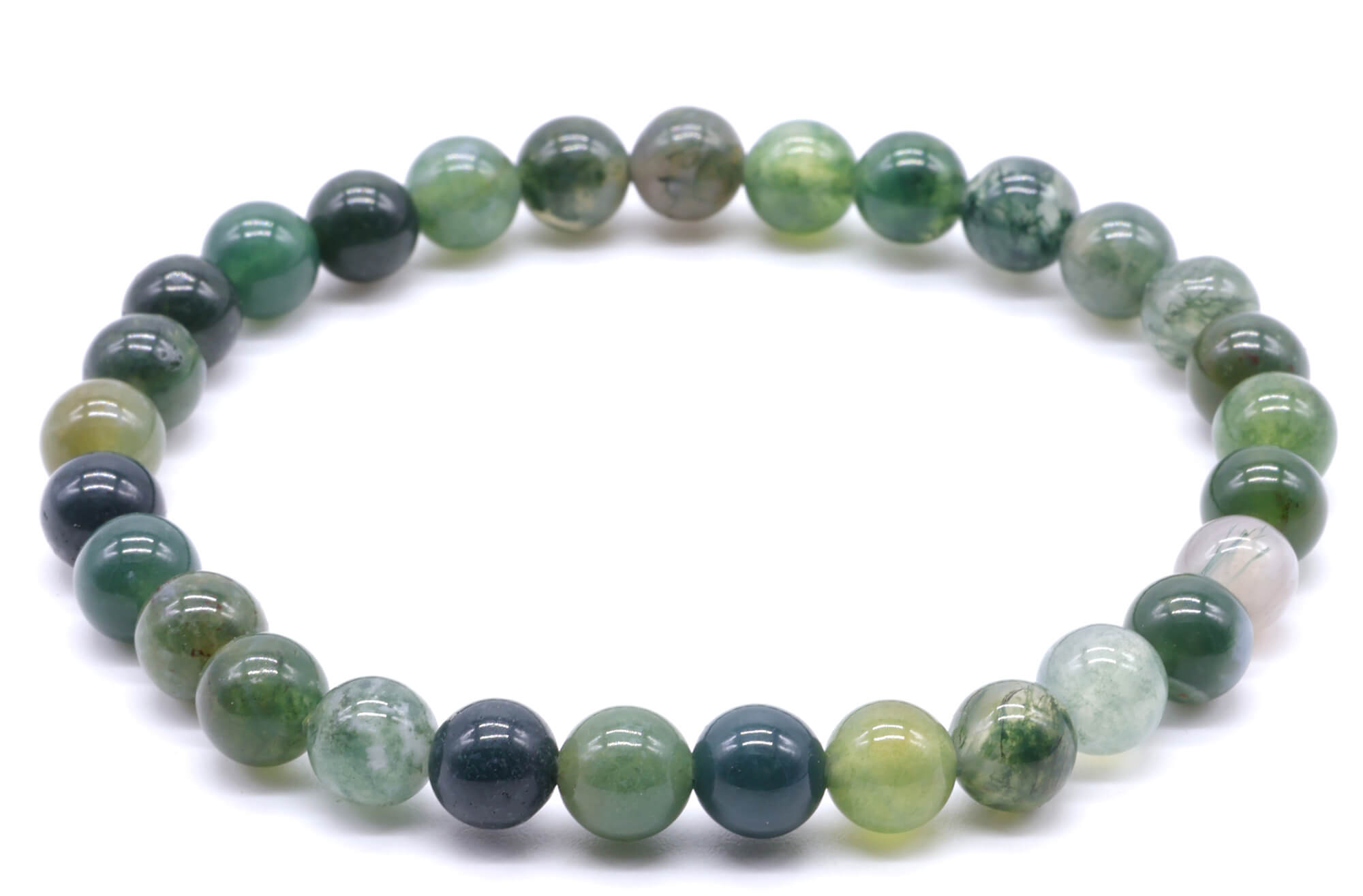 Bracelet Agate Mousse