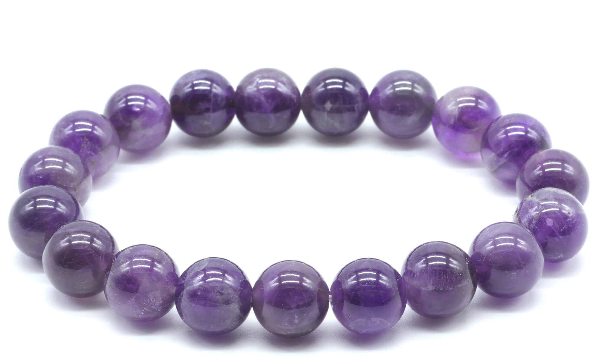 Bracelet Améthyste 'Dark'