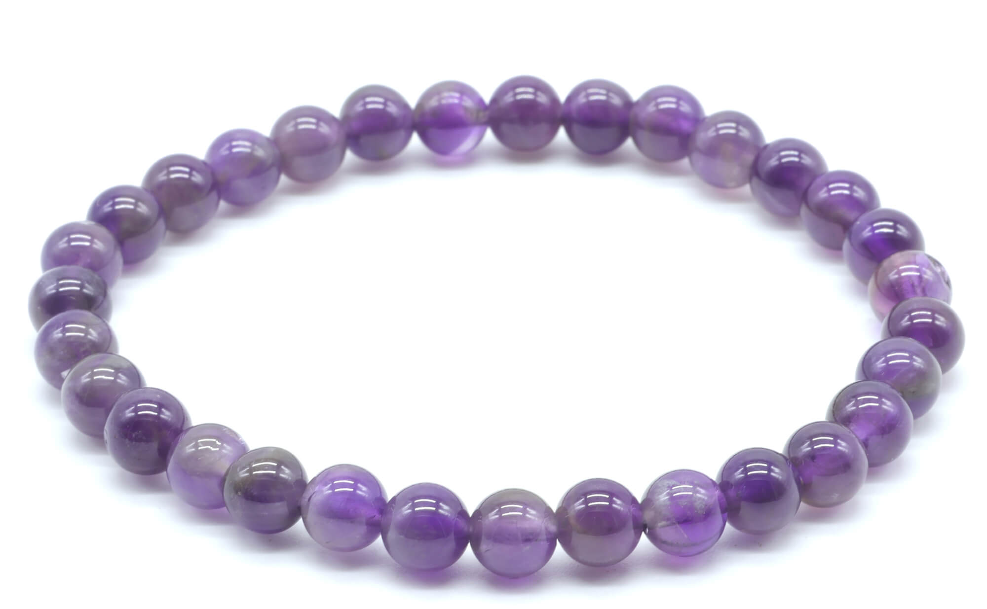 Bracelet Améthyste 'Dark'