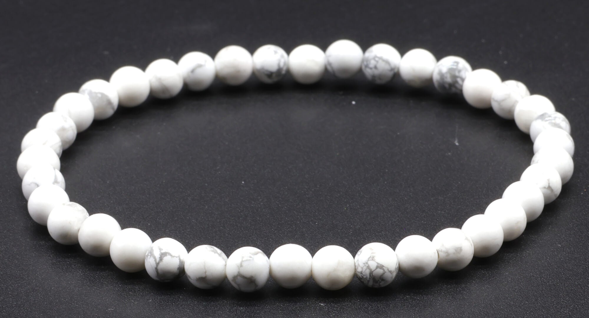 Bracelet Howlite Blanche