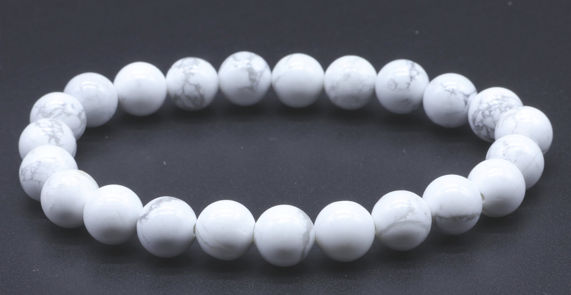 Bracelet Howlite Blanche