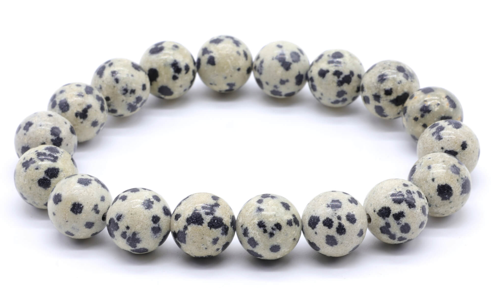 Bracelet Jaspe Dalmatien