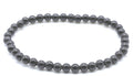 Bracelet Obsidienne Noire Dorée
