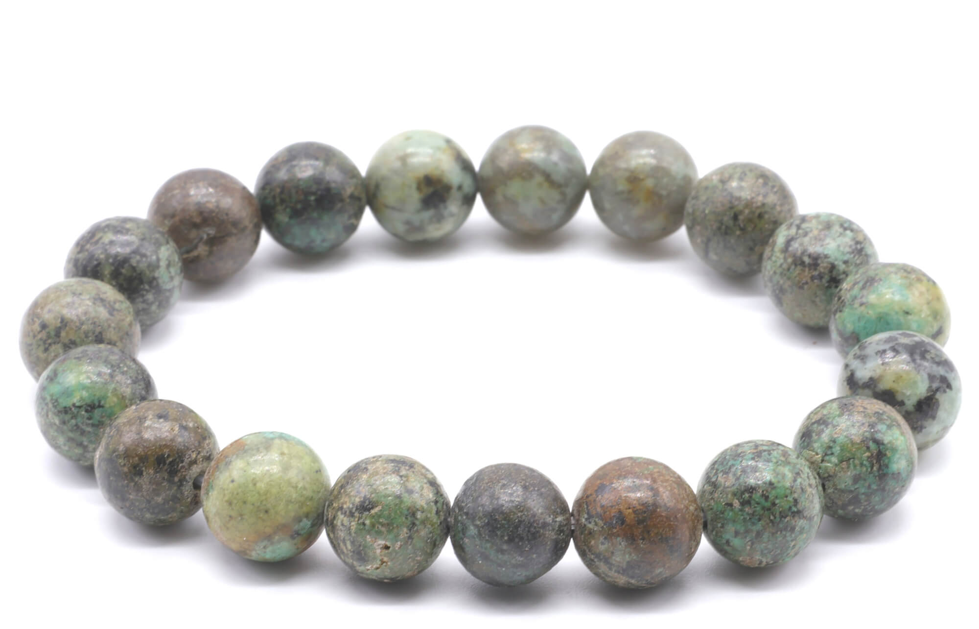Bracelet lithothérapie Turquoise Africaine naturelle