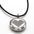 Collier d'Aromathérapie Cœur Pixel