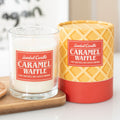 Bougie parfumée aux gaufres au caramel