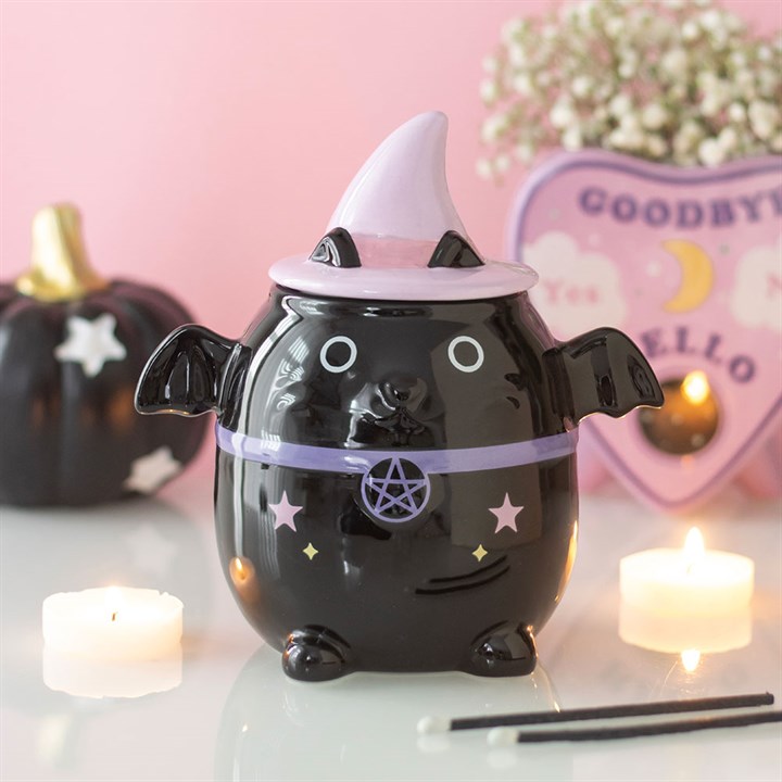 Brûleur à huile « Pastel Bat Cat »