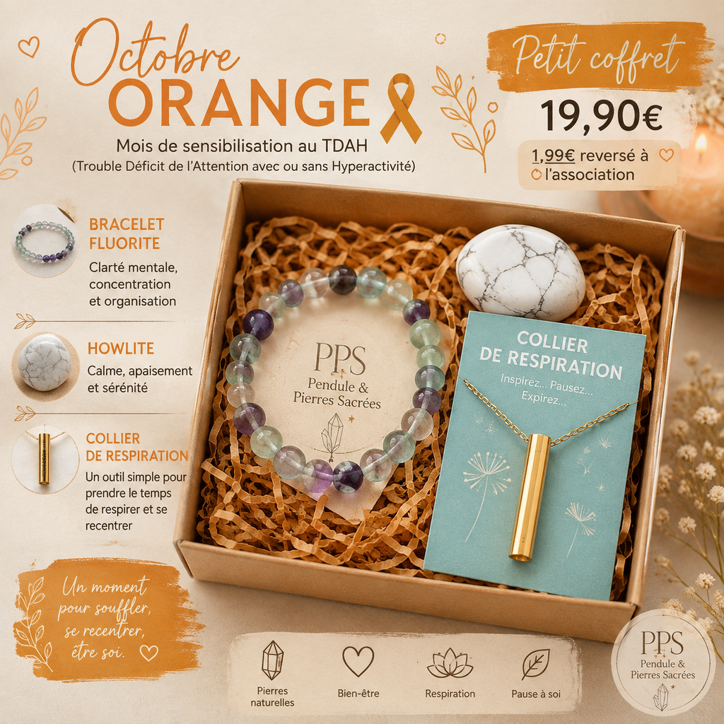 Coffrets Octobre Orange – Un moment pour souffler, se recentrer & prendre soin de soi