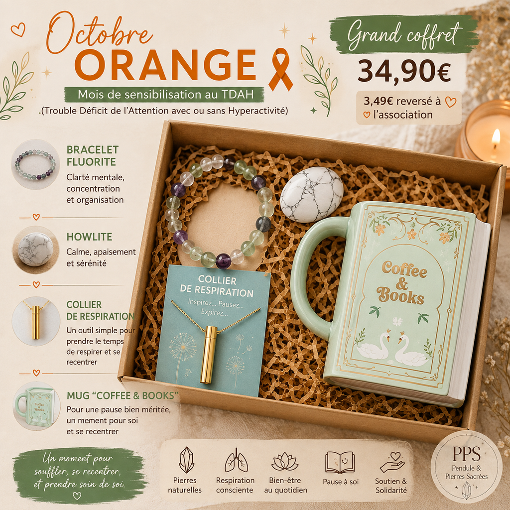 Coffrets Octobre Orange – Un moment pour souffler, se recentrer & prendre soin de soi