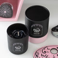 Bougie de rose noire avec des roses 3D