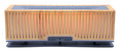 Diffuseur HE Rectangle Bois Strié 25cm