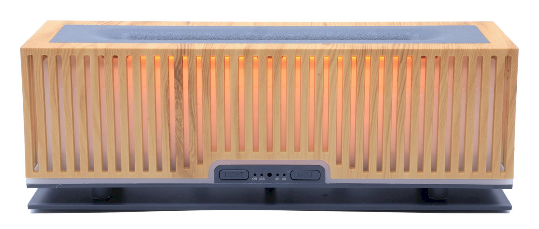 Diffuseur HE Rectangle Bois Strié 25cm