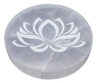 Plaque de Rechargement Sélénite- 10 cm ( modèle au choix )
