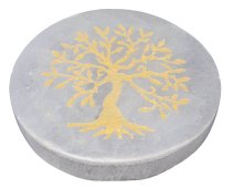 Plaque de Rechargement Sélénite- 10 cm ( modèle au choix )