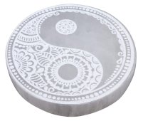 Plaque de Rechargement Sélénite- 10 cm ( modèle au choix )