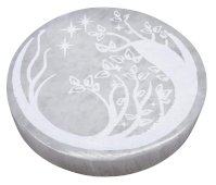 Plaque de Rechargement Sélénite- 10 cm ( modèle au choix )